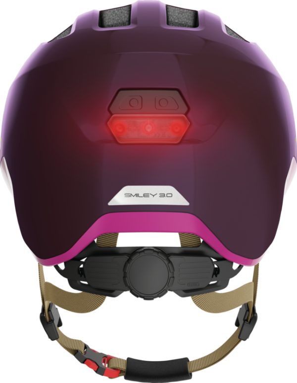 Abus Smiley 3.0 ACE LED - gyerek sisak - Royal Purple - Image 3