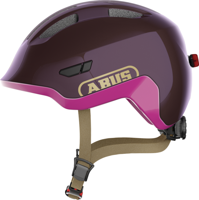 Abus Smiley 3.0 ACE LED - gyerek sisak - Royal Purple