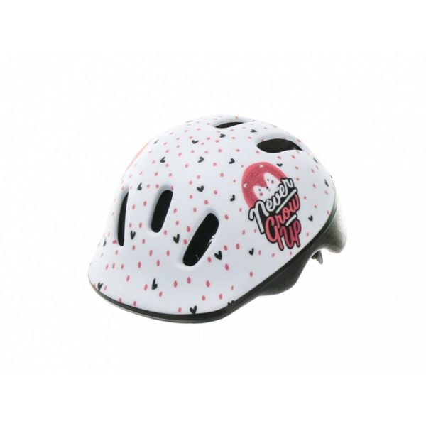 Polisport XXS Baby - gyerek sisak - Hoggy White and Pink