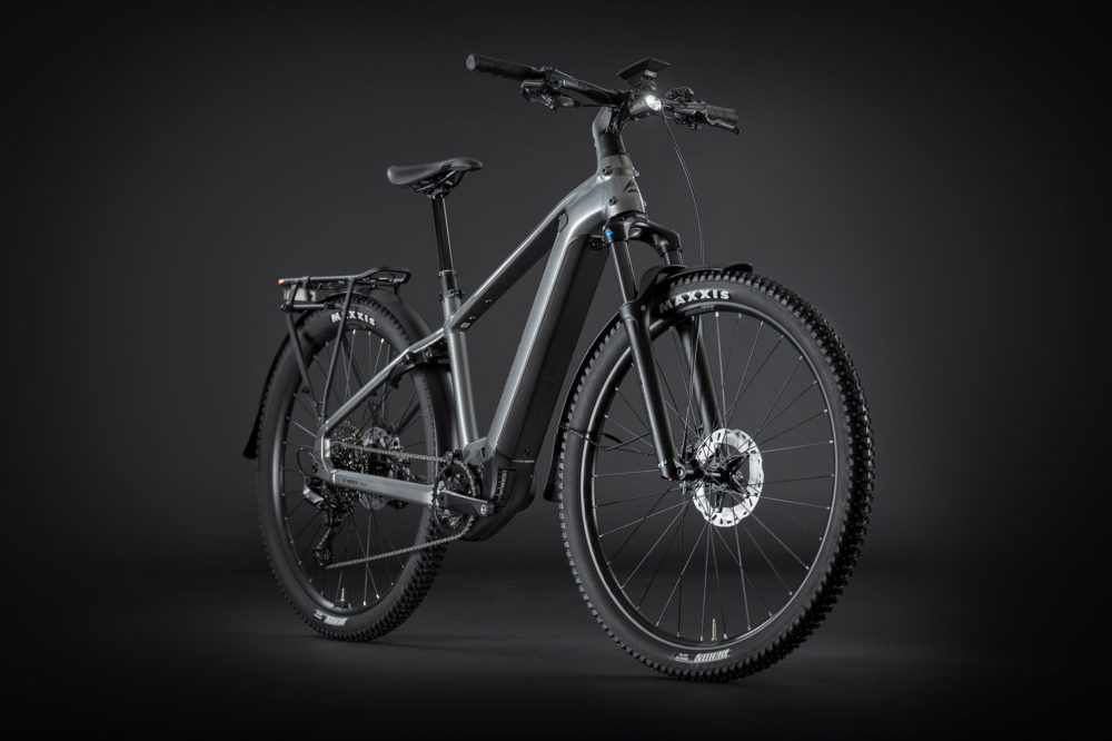 Merida eFLOAT CC 400 EQ II1 - Selyem Galambkék (fekete) - Image 6