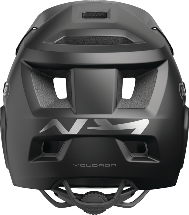 Abus YouDrop FF - gyerek sisak - Muted Black - Image 3