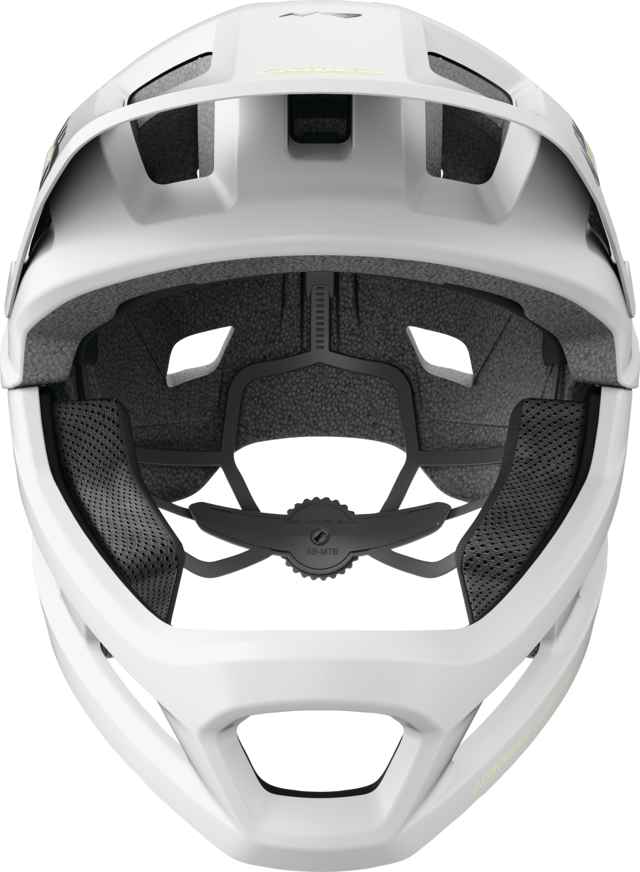 Abus YouDrop FF - gyerek sisak - Lemon White - Image 4