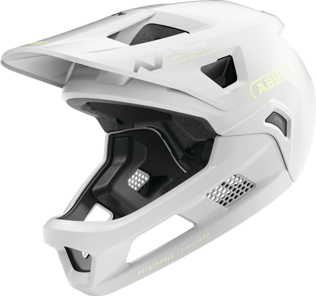 Abus YouDrop FF - gyerek sisak - Lemon White - Image 6