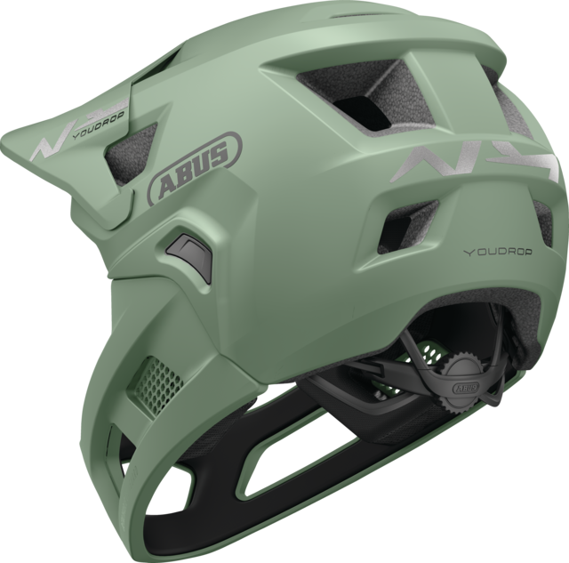 Abus YouDrop FF - gyerek sisak - Mist Green - Image 5