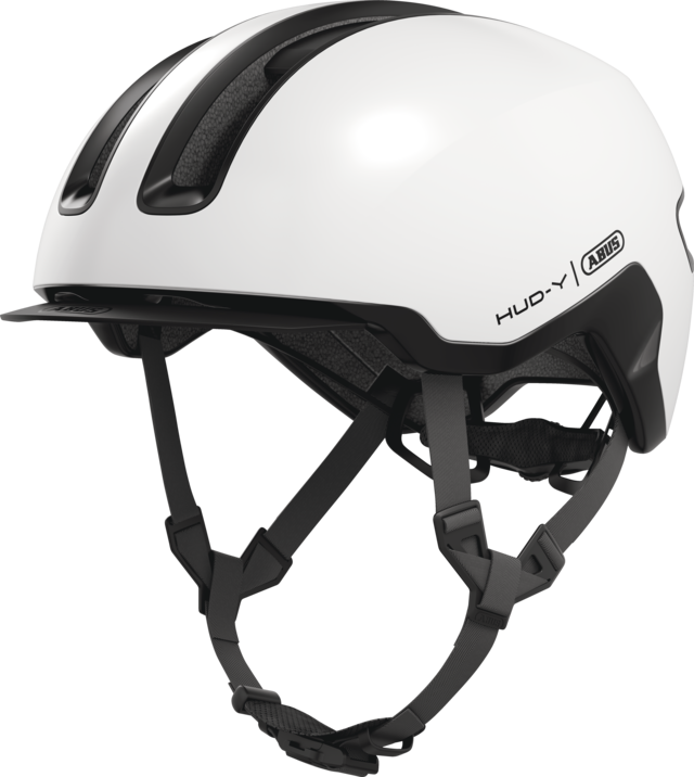 Abus Hud-Y - Shiny White - Image 5
